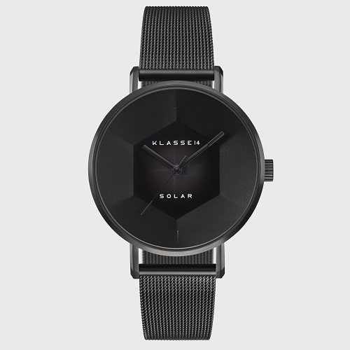 KLASSE14 / Volare Solar Darkness with Black Mesh Strap 39mm