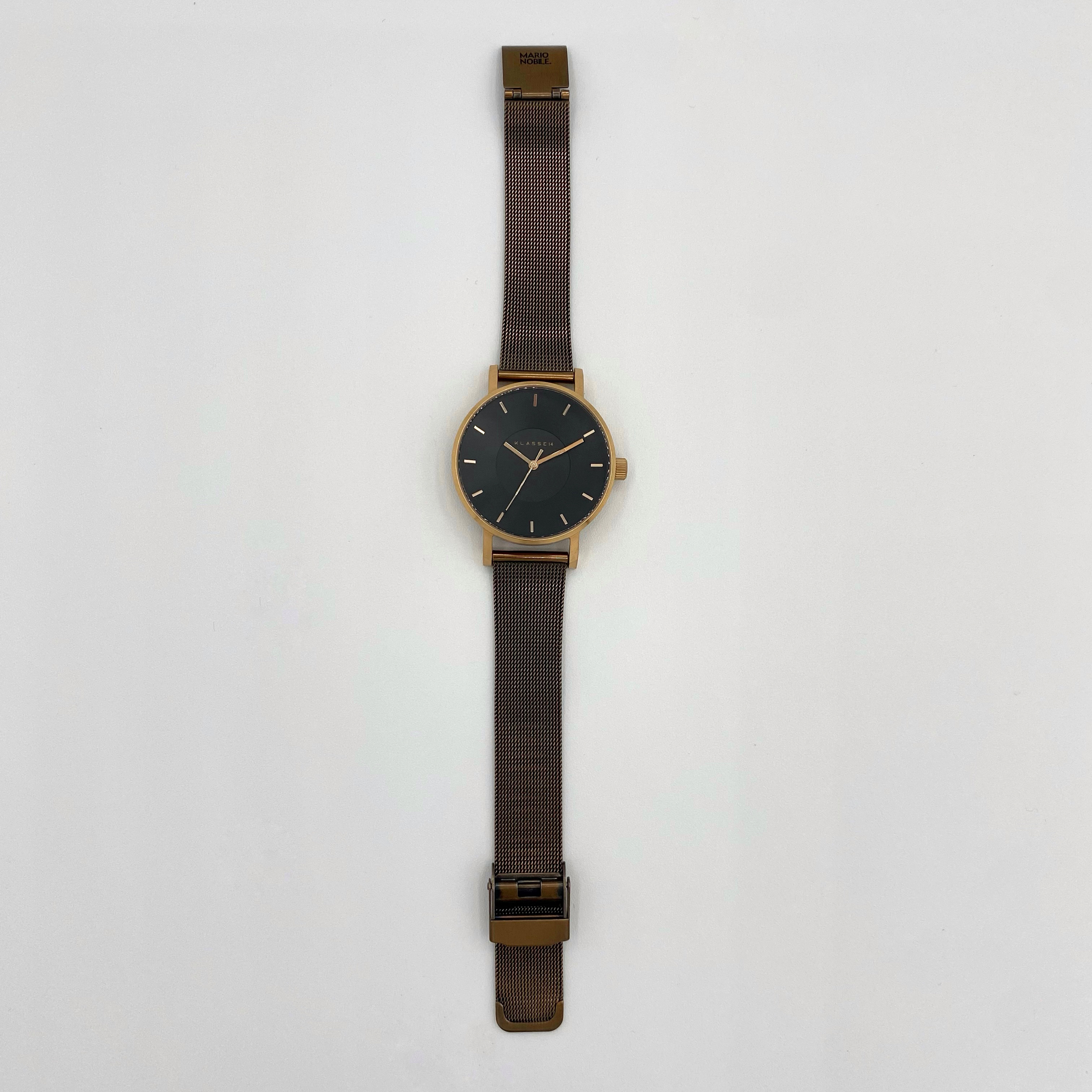 KLASSE14 / Volare Dark Rose with Mesh Strap 36mm